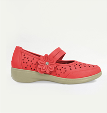 Comfort Bar Wide E Fit Shoes - LJ896